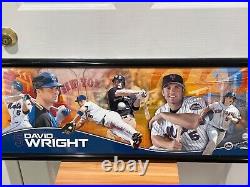 David Wright Mets Plaque- Large (Horizontal) Very Rare, Great Collectible NYM