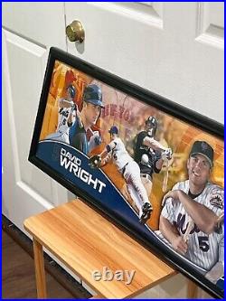 David Wright Mets Plaque- Large (Horizontal) Very Rare, Great Collectible NYM