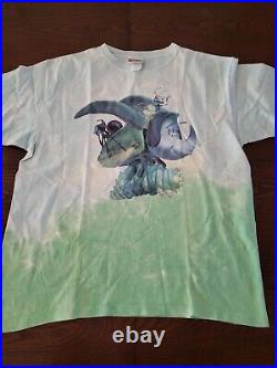 Disney A Bug's Life Vintage 1998 Movie Promo T-shirt Very Rare Tie Dye LARGE