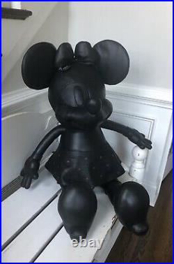 Disney X Coach MINNIE MOUSE LE Very Large Leather Black DOLL NWT RARE SIZE