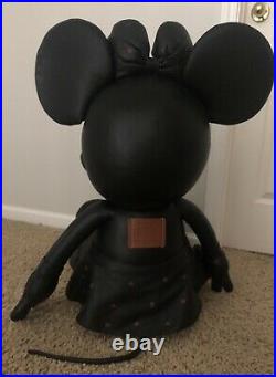 Disney X Coach MINNIE MOUSE LE Very Large Leather Black DOLL NWT RARE SIZE