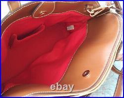 Dooney & Bourke Alto Zena Shoulder / Hand Bag Large Italy Very Rare