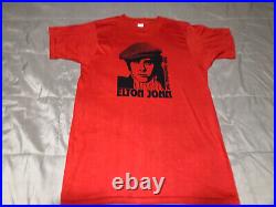 Elton John VINTAGE 1979 DAR Constitution Hall DC Red shirt Adult L NEW VERY RARE