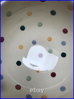 Emma Bridgewater Polka Dot Large Mixing Bowl, very rare, new, first