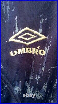 England Umbro Tracksuit Top Rare Vintage 1993 Very Rare large Xl 46 pit