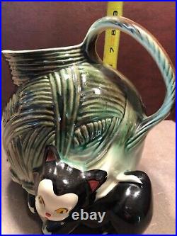 FIGARO American bisque pitcher Rare large very nice