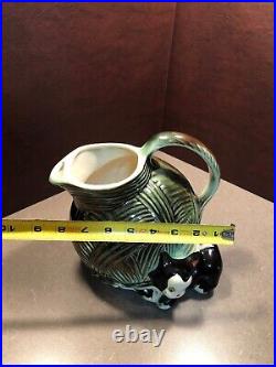 FIGARO American bisque pitcher Rare large very nice