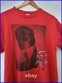 FW09 Supreme Ronnie Spector red T-shirt size L large vintage tee Very Rare