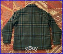 Filson Mackinaw Plaid Jac Shirt Plaid Very Rare XL Great Condition