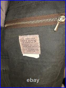 Filson Wading Jacket Mens Medium / Large Vintage Great Condition VERY RARE