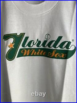 Florida White Sox Shirt Large Very Rare