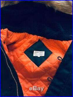 Genuine 70s SNORKEL Brand Parka Large Very Rare Vintage Jacket