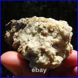 Gold Herderite Very Rare Locality Large Natural Crystal Maine