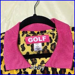 Golf Wang Cheetah Button Up Size Large Very Rare Tyler The Creator