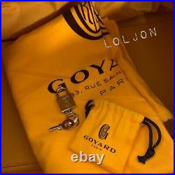 Goyard Boeing 45 Duffel Bag Authentic Yellow Very Rare Duffle Travel Handbag