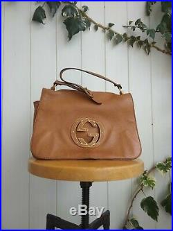 Gucci Blondie Tom Ford GG Authentic Leather Shoulder Hobo Bag Very Rare
