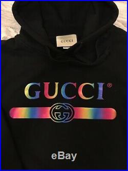 Gucci Rainbow Hoodie Size (US Large) Very Rare