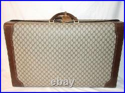 Gucci Suitcase Very Rare GG Monogram Large Vintage Hard case