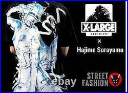 Hajime sorayama x X large Collaboration Sexy robot t-shirt Size S Very Rare