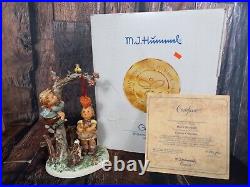 Hummel #766 Here's My Heart Large VERY RARE 1998 Century Collection