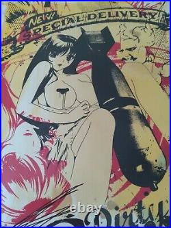 Hush'dirty Bomb' Very Rare Large Hand Finished Print Unframed