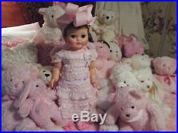 Ideal Baby Coos Doll VERY RARE Large Size 21 Designer Dress 1959 SO CUTE