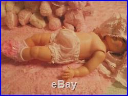 Ideal Baby Coos Doll VERY RARE Large Size 21 Designer Dress 1959 SO CUTE