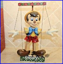 Jim Shore VERY RARE Large Pinocchio Marionette 70th Anniversary 4016583 NIB