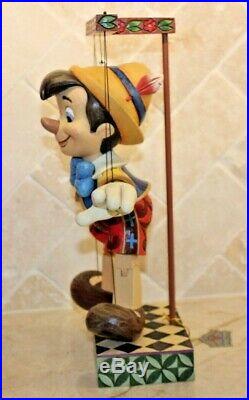 Jim Shore VERY RARE Large Pinocchio Marionette 70th Anniversary 4016583 NIB