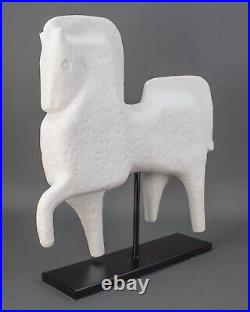 Jonathan Adler Very Rare Large Trojan Horse Sculpture 17.5 x 15.5