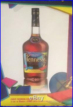 KAWS HENNESSY 2011 EVENT DISPLAY PROMO POSTER LARGE SIZE 24 x 36 VERY VERY RARE