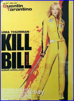 Kill Bill Vol 1 Tarantino / Thurman Very Rare Large Rolled Movie Poster