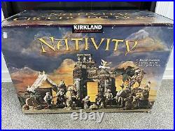 Kirkland Nativity Very Large Creche de Noel #790605, Costco Christmas RARE
