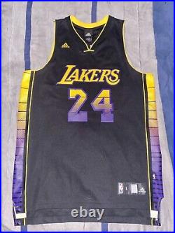 Kobe Bryant #24 Large Black Lakers Jersey, Very Rare