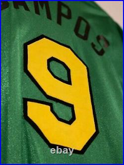LA GALAXY Nike Sz LG JORGE CAMPOS #9 Soccer Jersey Very Rare Pumas Goalie Keeper
