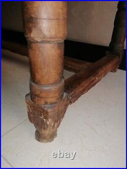 Large Antique 16th Century Spanish Console Table Very Rare