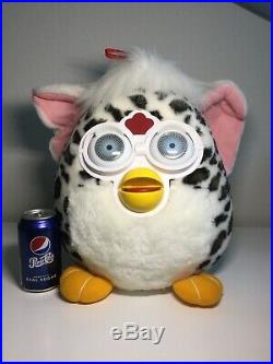 Large Furby Plush Stuffed Toy Big Eyes 16 Jumbo 1999 VERY RARE
