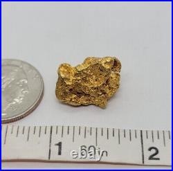 Large Montana gold Nugget 15.5 grams Beautiful specimen very rare