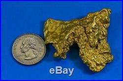Large Natural Gold Nugget Australian 131.32 Grams 4.22 Troy Ounces Very Rare