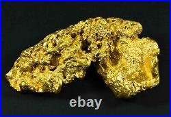 Large Natural Gold Nugget Australian 225.90 Grams 7.26 Troy Ounces Very Rare