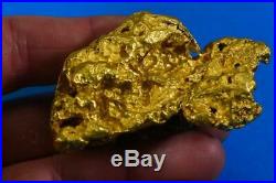 Large Natural Gold Nugget Australian 249.21 Grams 8.01 Troy Ounces Very Rare