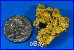 Large Natural Gold Nugget Australian 51.10 Grams 1.64 Troy Ounces Very Rare