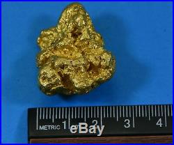 Large Natural Gold Nugget Australian 55.49 Grams 1.78 Troy Ounces Very Rare