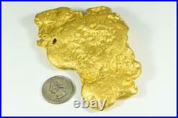 Large Natural Gold Nugget Australian 630.65 Grams 20.278 Troy Ounces Very Rare G
