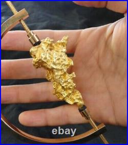 Large Natural Raw Australian Gold Nugget 69.3 Grams Very Rare