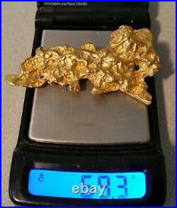 Large Natural Raw Australian Gold Nugget 69.3 Grams Very Rare