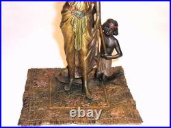 Large & Very Rare Bergmann Orientalist Bronze