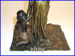 Large & Very Rare Bergmann Orientalist Bronze