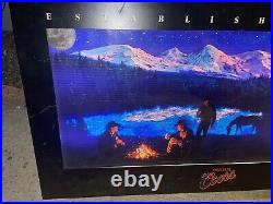 Large Vintage 1980s Coors Electric Motion Bar / Pub Sign Very Rare EUC Working