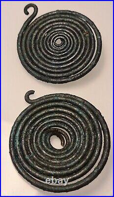 Large fibula from older Iron age period, 8th-7th century BC. VERY RARE